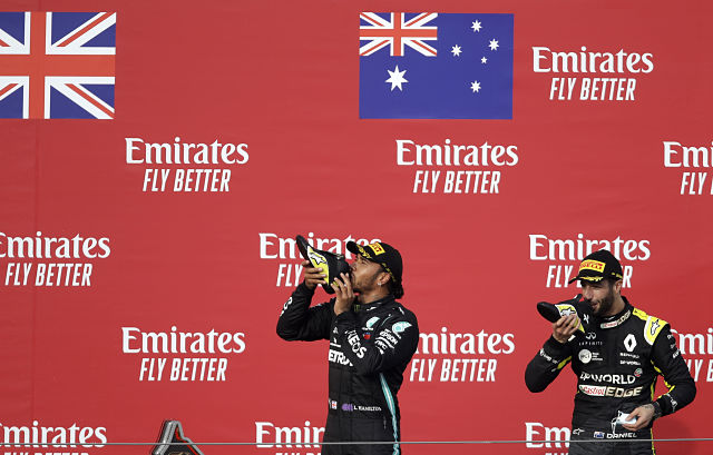 Formula 1 2020: Lewis Hamilton wins in Imola to hand Mercedes record seventh straight constructors' title Formula 1 2020: Lewis Hamilton wins in Imola to hand Mercedes record seventh straight constructors' title