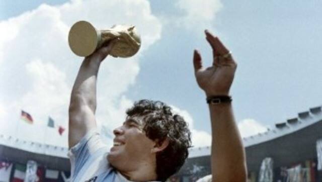 The highs were crowned by Maradona&rsquo;s performances when he captained Argentina to World Cup glory in 1986. AFP 