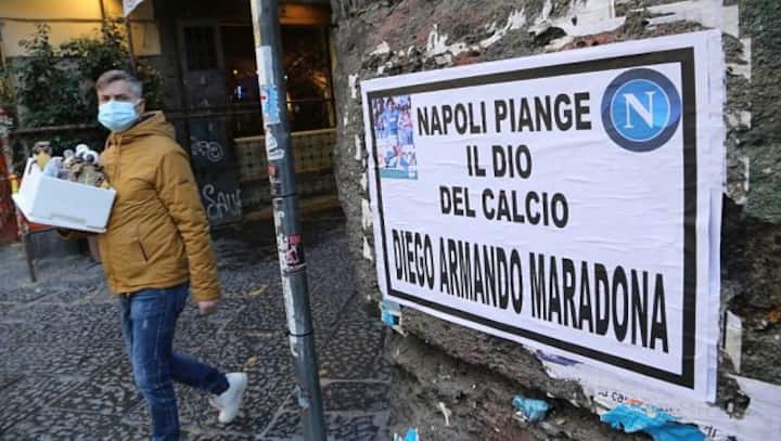 Diego Maradona passes away: Napoli pays tribute to 'captain of the angels'