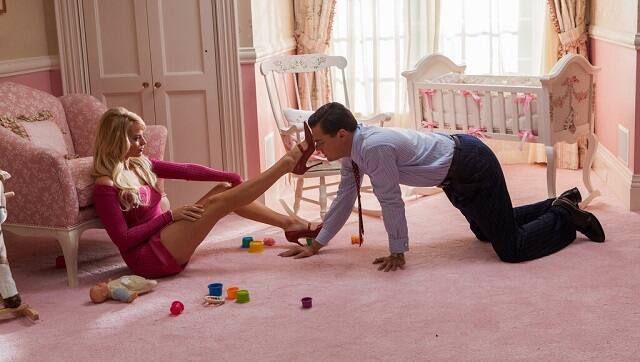 Margot Robbie as the object of Leonardo DiCaprio’s desire in The Wolf of Wall Street | Credit –.Mary Cybulski/Paramount Pictures