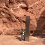Mysterious metal 'obelisk' in US desert draws wild UFO, conspiracy theories world over
