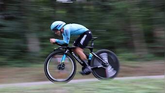 Colombian climbing specialist Miguel Angel Lopez signs for Movistar Team