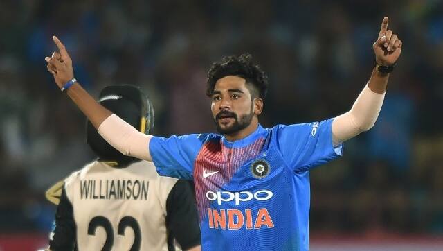 File image of Mohammed Siraj. AFP  