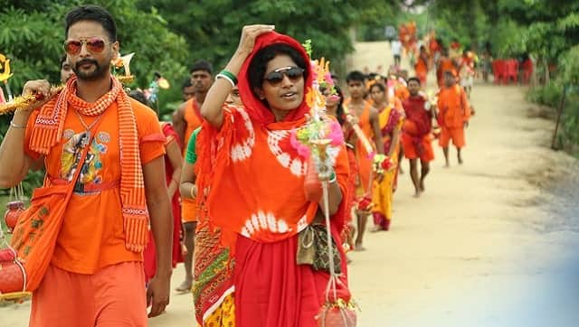 (Above and below) Stills from Nazarband