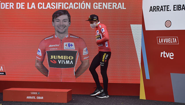 Vuelta a Espana 2020: Primoz Roglic wins time trial to retake overall lead from Richard Carapaz Vuelta a Espana 2020: Primoz Roglic wins time trial to retake overall lead from Richard Carapaz