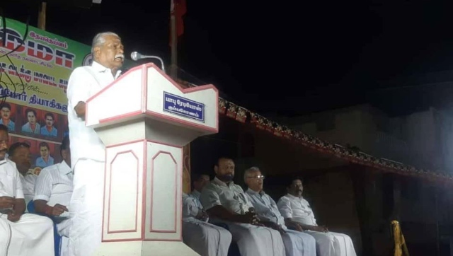 Tamil Nadu agriculture minister R Doraikannu passes away two weeks after testing positive for COVID-19 Tamil Nadu agriculture minister R Doraikannu passes away two weeks after testing positive for COVID-19