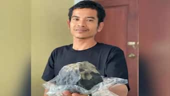 Indonesian man becomes overnight millionaire after meteorite crashes through his roof