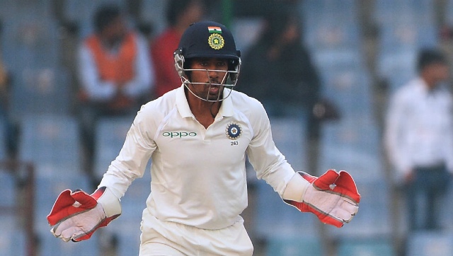 India vs Australia: Wriddhiman Saha hits the nets, shows signs of recovery from hamstring injury India vs Australia: Wriddhiman Saha hits the nets, shows signs of recovery from hamstring injury