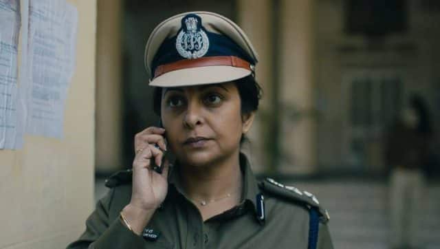 Shefali Shah as DCP Vartika Chaturvedi in Delhi Crime