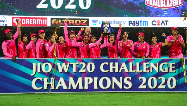 Women’s T20 Challenge 2020: Smriti Mandhana, Salman Khatun star in final as Trailblazers beat Supernovas to win maiden title Women’s T20 Challenge 2020: Smriti Mandhana, Salman Khatun star in final as Trailblazers beat Supernovas to win maiden title