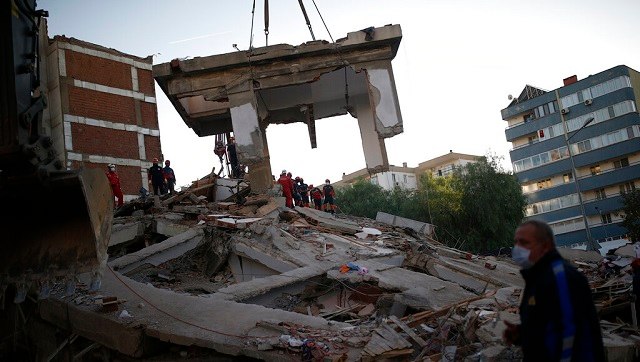 Toll in Turkey, Greek island earthquake rises to 57; 70-year-old man pulled out alive from collapsed building Toll in Turkey, Greek island earthquake rises to 57; 70-year-old man pulled out alive from collapsed building