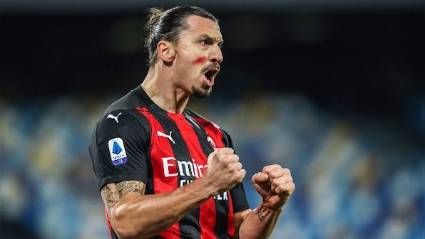 Serie A: Ageless Ibrahimovic's brace helps AC Milan beat Napoli; Inter Milan come from behind to defeat Torino
