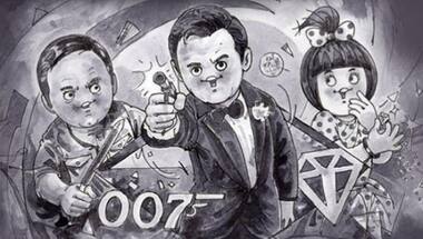 Amul pays tribute to original James Bond actor Sean Connery with artwork