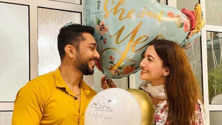 Gauahar Khan gets engaged to music composer Ismail Darbar's son Zaid, breaks news on social media