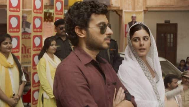 With Isha Talwar in Mirzapur 2 | Image from Twitter