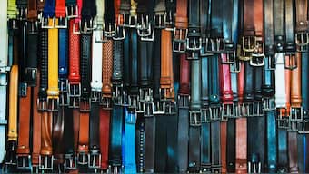 Leather belts for women