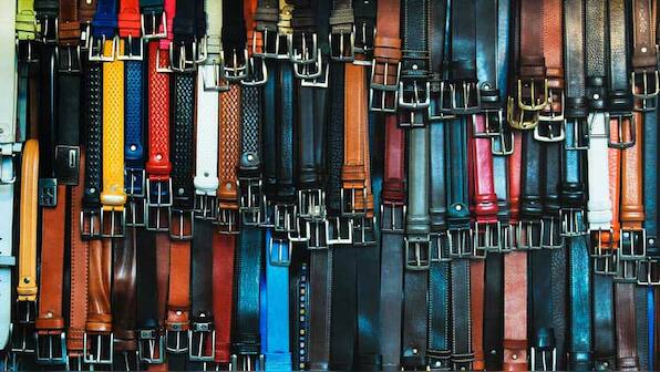 Leather belts for women