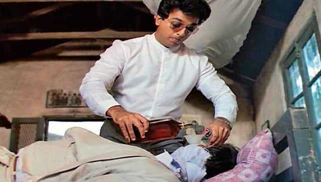 A still from Pushpaka Vimana