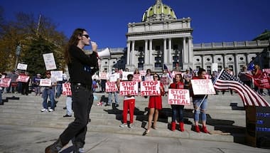 Pro-Trump protesters crying foul over vote counts stir safety concerns in hotly contested counties