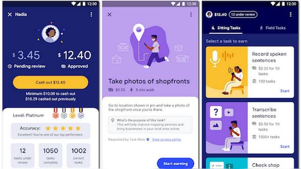 Google is now testing Task Mate app in India that will allow users to earn money by finishing simple tasks