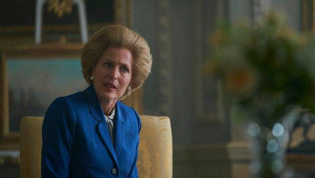 Gillian Anderson plays PM Thatcher in The Crown season 4 | Image from Twitter