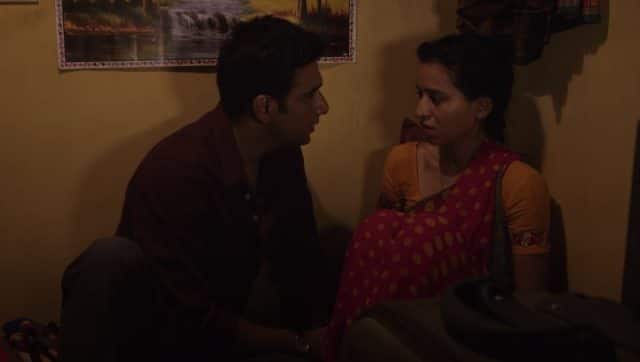 Vivek Gomber as Ashwin and Shome as Ratna | Image from YouTube