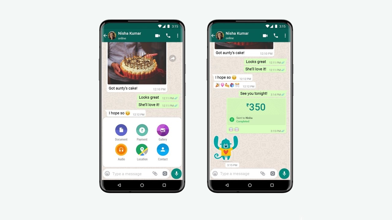 WhatsApp payment service is now available for 20 million users in India