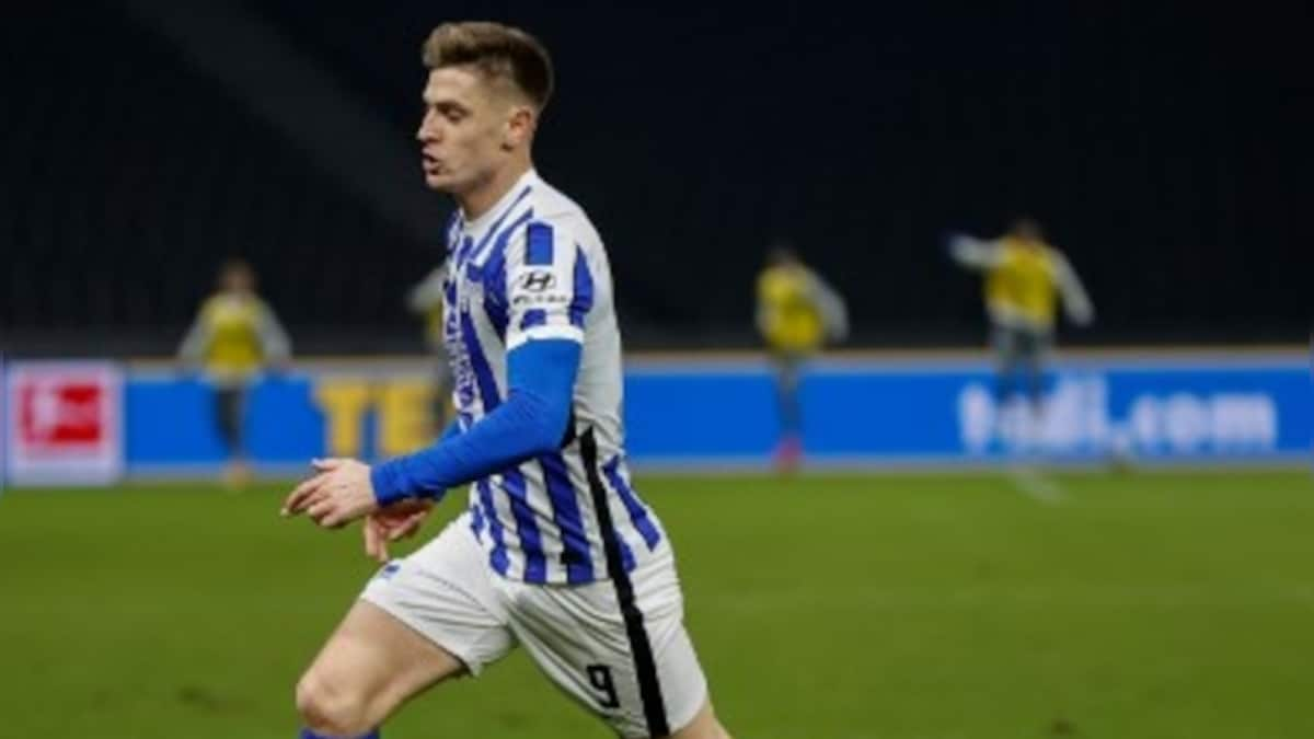 Bundesliga: Krzysztof Piatek's brace seals Hertha's 3-1 win over 10-man Union in Berlin derby