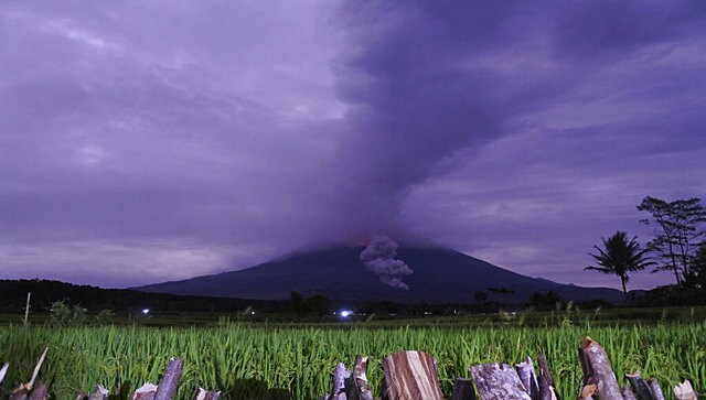 Indonesian authorities evacuate thousands after multiple volcanoes see increased activity