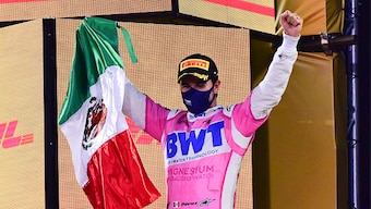 Formula 1 2020: Emotional Sergio Perez says belated maiden win at Sakhir GP gives him peace
