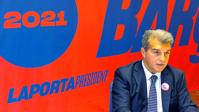 Former Barcelona president Joan Laporta believes he can convince Lionel Messi to stay Former Barcelona president Joan Laporta believes he can convince Lionel Messi to stay