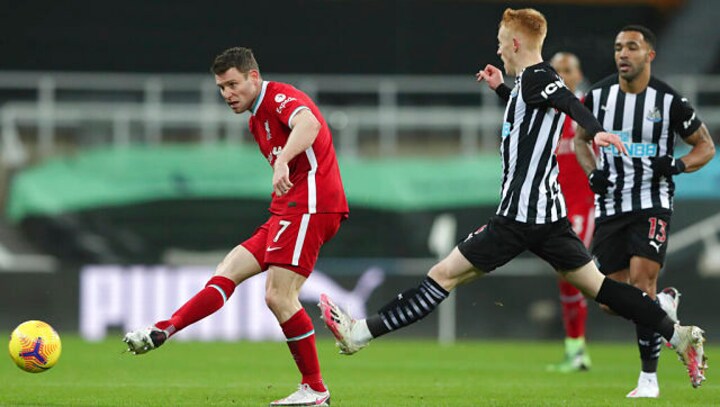 Premier League: James Milner says Liverpool must 'kick on' in 2021 after two disappointing draws