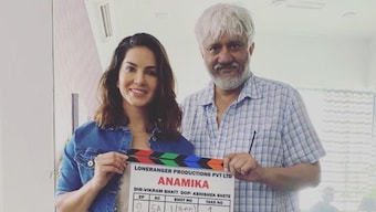 Sunny Leone begins shoot for Anamika, an upcoming thriller directed by Vikram Bhatt