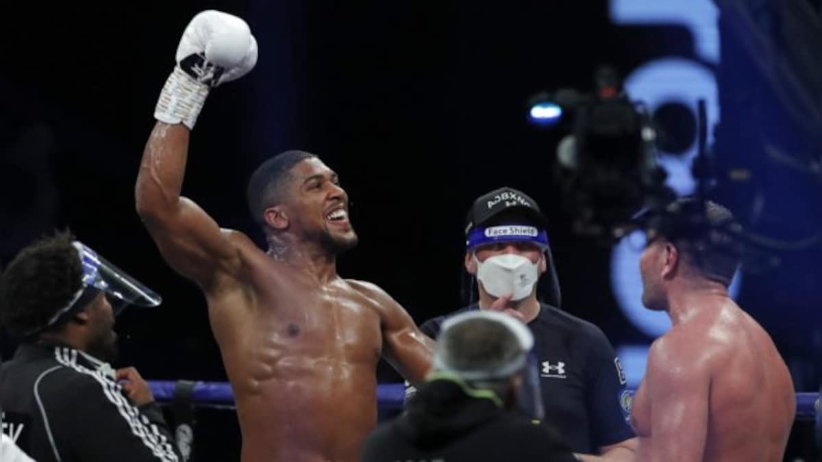 Anthony Joshua knocks out Kubrat Pulev in ninth round to set up potential Tyson Fury fight