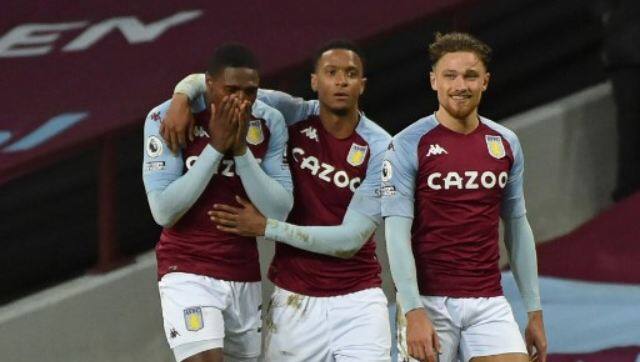 Aston Villa soaked up the pressure and the 10 men extended their lead when Kortney Hause forced the ball home from close range after Watkins’s header came off the bar. AFP
