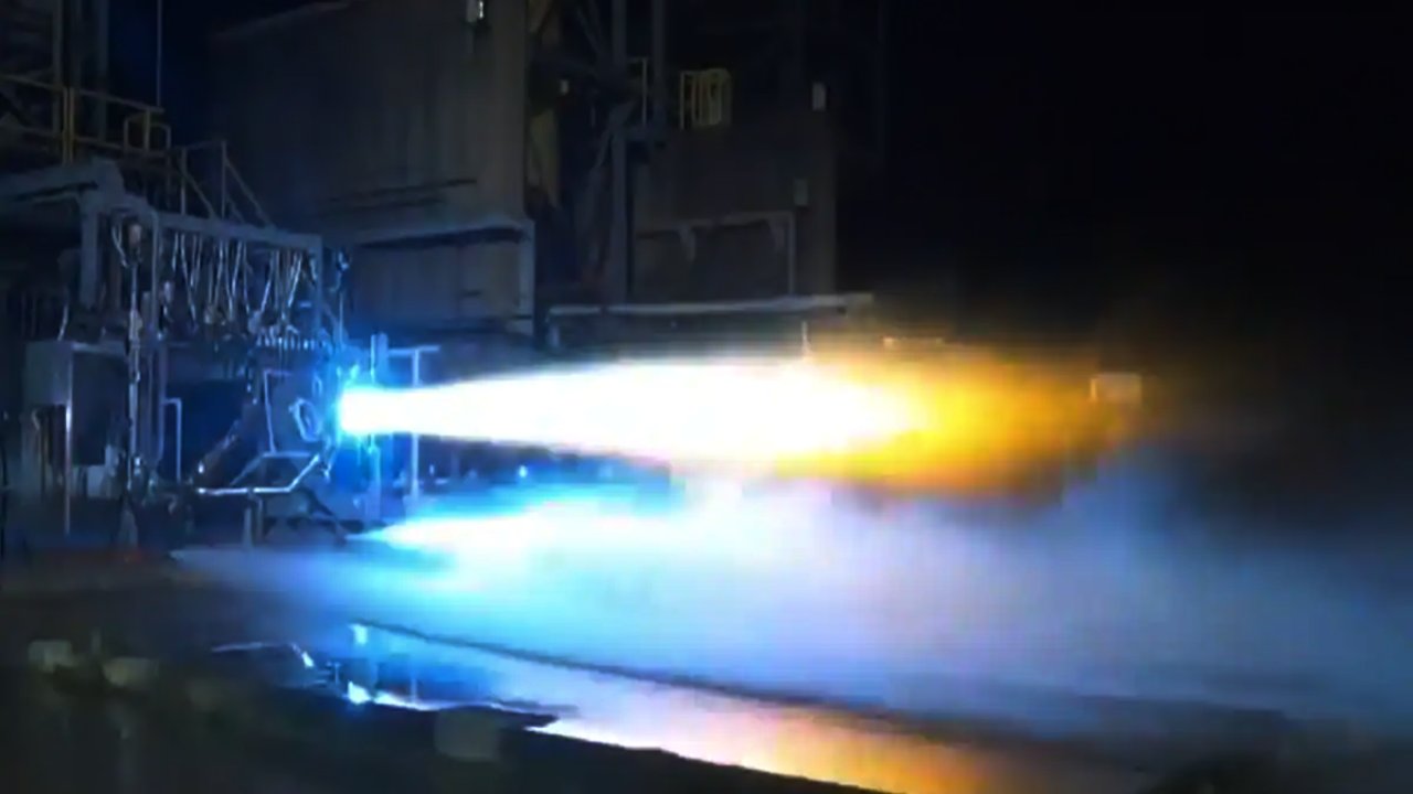 Jeff Bezos shares video of engine that will fly the first woman to walk on the moon in 2024 Jeff Bezos shares video of engine that will fly the first woman to walk on the moon in 2024