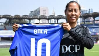 Bala Devi scores her first goal in Scottish Women's Premier League