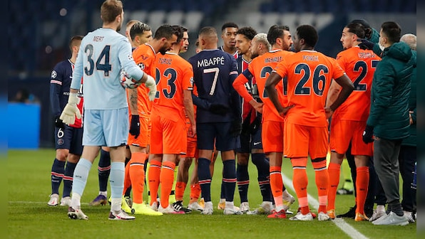 Champions League: PSG and Basaksehir to complete game suspended after racism walkout