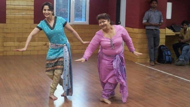 Dixit and Khan rehearse dance moves on Jhalak Dikhhla Jaa 