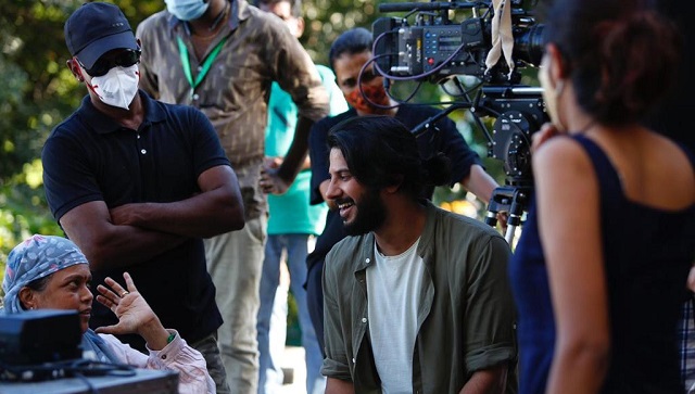 Dulquer Salmaan, Aditi Rao Hydari and Kajal Aggarwal wrap up Hey Sinamika shoot Dulquer Salmaan, Aditi Rao Hydari and Kajal Aggarwal wrap up Hey Sinamika shoot