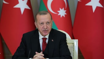 At Baku victory parade, Turkish president Recep Erdogan hails Azerbaijan's 'glorious' win over Armenia