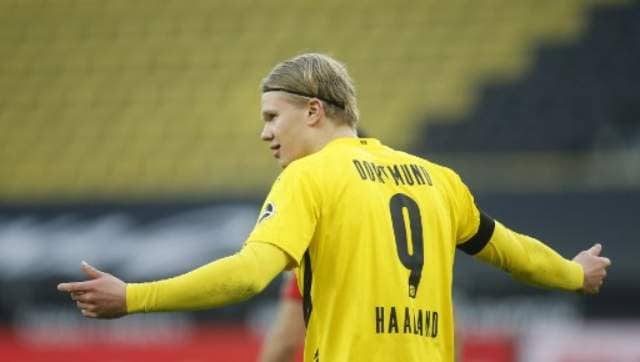 Bundesliga: Borussia Dortmund urge Erling Haaland to follow 'world-class' Robert Lewandowski's example