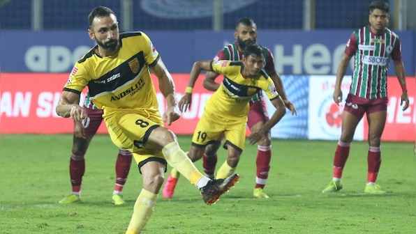 ISL 2020-21: Joao Victor penalty sees Hyderabad FC hold ATK Mohun Bagan to draw
