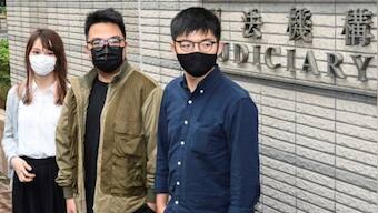 Hong Kong pro-democracy activists Joshua Wong, Ivan Lam and Agnes Chow jailed for 2019 anti-govt rally