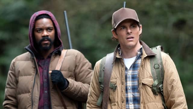 Jovan Adepo as Larry Underwood and James Marsden as Stu Redman