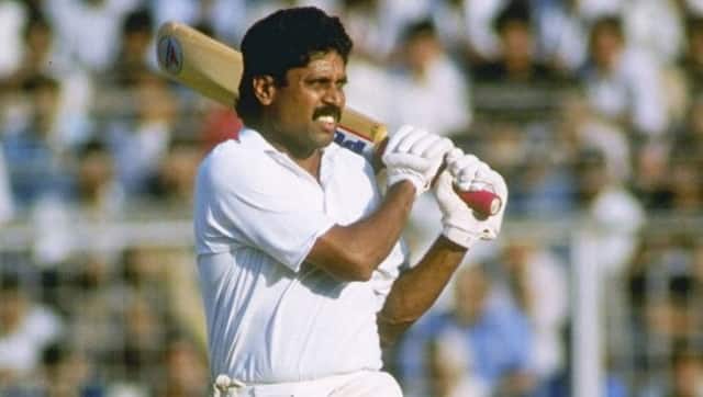 File image of Kapil Dev from the 1984 tour. Image via Twitter