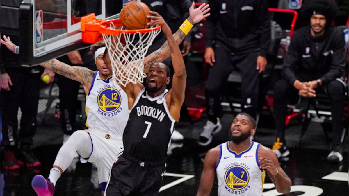 NBA: Kevin Durant makes 'scary' return from injury in Nets' 125-99 victory over Warriors