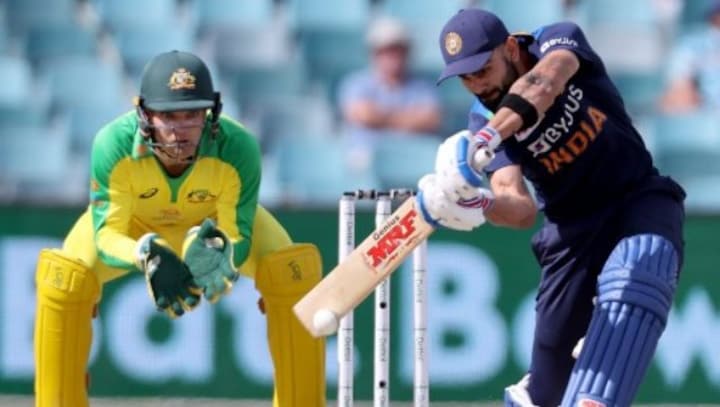 India vs Australia: Virat Kohli surpasses Sachin Tendulkar's record to become fastest to 12,000 ODI runs