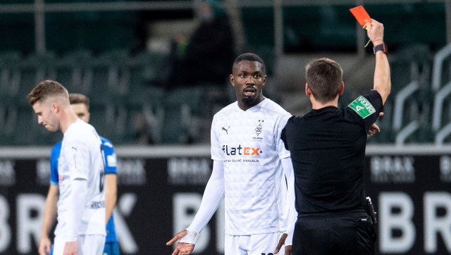 Bundesliga: Borussia Monchengladbach forward Marcus Thuram apologises for spitting in opponent's face Bundesliga: Borussia Monchengladbach forward Marcus Thuram apologises for spitting in opponent's face