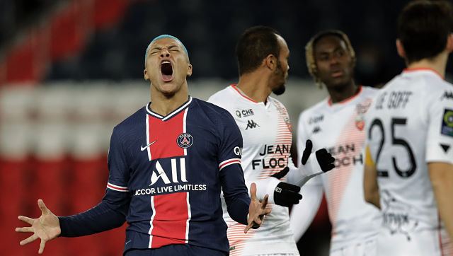 Ligue 1: Kylian Mbappe scores penalty as PSG beat 10-man Lorient; Lille register easy win over Dijon Ligue 1: Kylian Mbappe scores penalty as PSG beat 10-man Lorient; Lille register easy win over Dijon